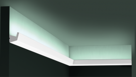 Карниз для Скрытого Освещения Гибкий Orac Decor CX189F Д200xШ2.7xВ2.7 см Лепнина из Дюрополимера / Орак Декор.