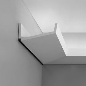 Карниз для Скрытого Освещения Orac Decor C352 Д200xШ17.1xВ7.6 см Лепнина из Полиуретана / Орак Декор.