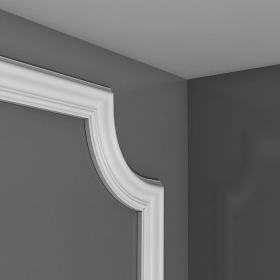 Угловой Элемент Orac Decor P801C Д19.8хШ6хВ11 см Лепнина из Полиуретана / Орак Декор.