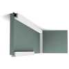 Карниз Гладкий Orac Decor PX164 Д200хШ3хВ2.4 см Лепнина из Дюрополимера / Орак Декор.