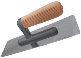 Кельма Венецианская Деревянная Ручка Stmdecor D2410 240х100мм Края Сточены.