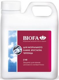Защита для Камня Biofa 2140 1л для Натурального, Искусственного Камня, Бетонных Плит, Брусчатки для Внешних Работ / Биофа 2140.