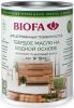 Твердое Масло на Водной Основе Biofa 5045 9л Бесцветное Шелковисто-Матовое для Внутренних Работ / Биофа 5045.