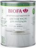 Цветное Масло для Интерьера Biofa Арктика 8511 0.4л для Внутренних Работ / Биофа 8511.