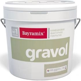 Декоративная Штукатурка Камешковая Bayramix Gravol 15кг №063 - 2,5 ММ для Внутренних и Наружных Работ / Байрамикс Гравол.