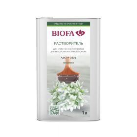 Растворитель Biofa 0501 0.5л для Разбавления и Очистки Инструмента / Биофа.