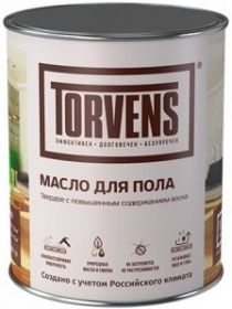 Масло для Пола Torvens 1л Золотой Песок Твердое с Повышенным Содержанием Воска / Торвинс.