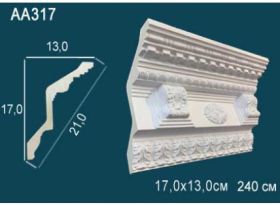 Карниз Потолочный Perfect AA317 Д240xШ13xВ17 см /Перфект.