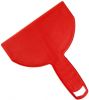 Шпатель-Скребок Красный Пластиковый Stmdecor D1141 15см.