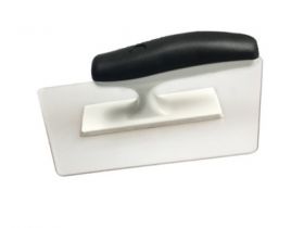 Кельма Пластиковая ТРАПЕЦИЯ Венеция Stmdecor D2140PTS-T 230х120х160 мм Прозрачная.
