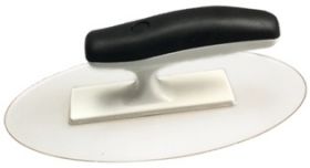 Кельма Пластиковая ОВАЛ 2 Венеция Stmdecor D2140POS-T 230х120 мм ПРОЗРАЧНАЯ  Края Сточены.