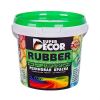 Резиновая Краска Super Decor Rubber 3кг №16 Топлённое Молоко для Кровли, Оцинковки, Металлоконструкций, Цоколей, Фасадов.