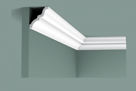 Карниз Гибкий Orac Decor C325F Д200xШ7xВ6.5 см Лепнина / Орак Декор.