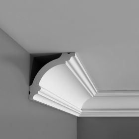Карниз Гладкий Orac Decor CB511 Д200xШ6.7xВ6.7 см Лепнина из Дюрополимера / Орак Декор.