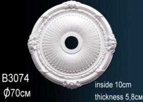 Розетка Perfect B3074 Д70 см /Перфект.