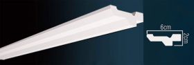 Карниз Потолочный Perfect AB171 Д240xШ6xВ2 см /Перфект.
