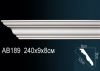Карниз Потолочный Perfect AB189F Гибкий Д240xШ8xВ9 см /Перфект.