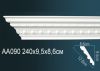 Карниз Потолочный Perfect AA090F Гибкий Д240xШ8.6xВ9.5 см /Перфект.