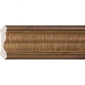 Багет Cosca Карниз 100 Дуб Темный 172-3 Ш19хВ100хД2400 мм / Коска.