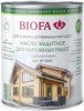 Масло Защитное Biofa 2043 1л 4318 Ироко для Наружных Работ с Антисептиком / Биофа 2043.