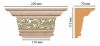 Капитель Decomaster D203-59 В220хШ113хШ70 мм / Декомастер.