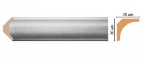 Плинтус Потолочный Decomaster D133-375ДМ В20хШ20хД2400 мм / Декомастер.