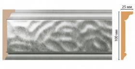 Плинтус Потолочный Decomaster D215-375 В100хШ25хД2400 мм / Декомастер.