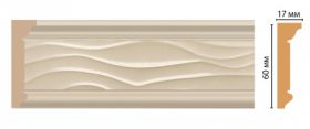 Плинтус Потолочный Decomaster D219-61 В60хШ17хД2400 мм / Декомастер.