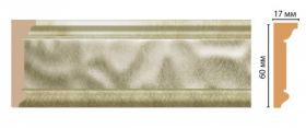 Плинтус Потолочный Decomaster D219-373 В60хШ17хД2400 мм / Декомастер.