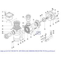 Диффузор KAN/KT 500/600/750 - RPUM0012.06R/ RBH0006.05R BCP500-750 Fiberpool/Kripsol