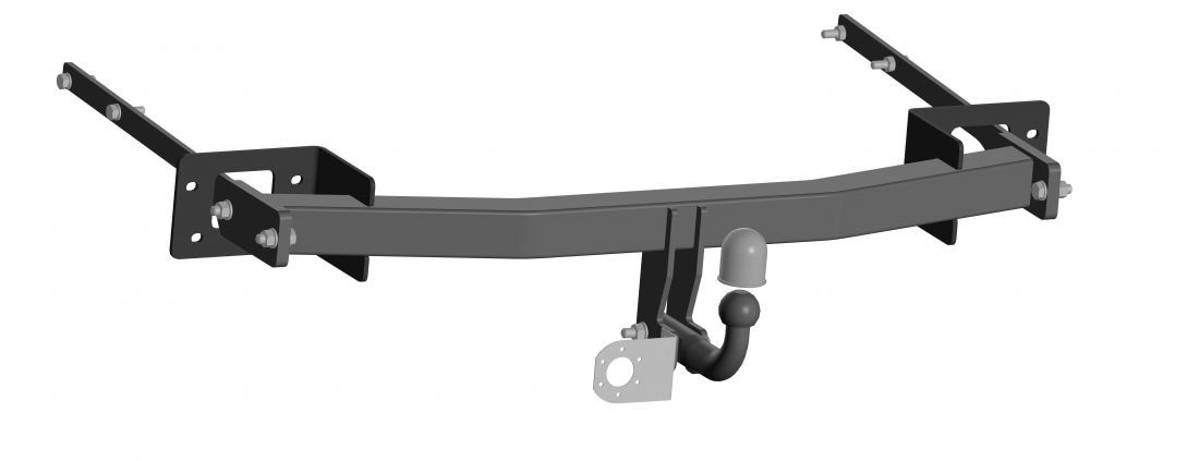 Фаркоп на Exeed VX 2020-. Необходима подрезка бампера. Тип шара: A. Нагрузки 1800/100 кг