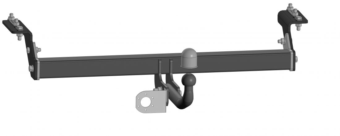 Фаркоп Chery Exeed TXL 2020-2021, Exeed TXL 2021- крепление шара на двух болтах