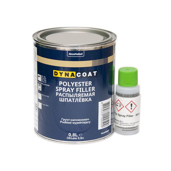 Dynacoat Шпатлевка Дайна распыляемая Spray Filler, объем 800мл.