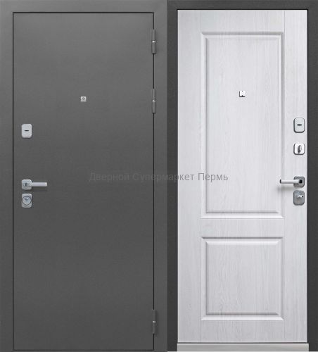 Дверь в квартиру Luxor 2мм Черный букле