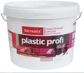 Краска для Стен и Потолков Bayramix Plastik Profi 0.9л Белая Пластичная Матовая.