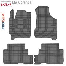 Коврики KIA Carens I от 2002 - 2006 рестайлинг в салон резиновые Frogum (Польша) - 4 шт.