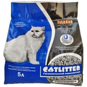 Комкующийся наполнитель Catlitter carbon maxi 5л.