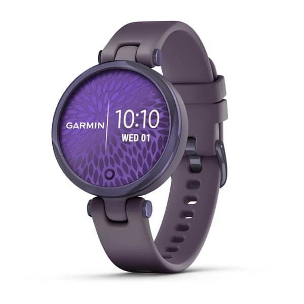 Умные часы Garmin Lily безель цвета полночная орхидея, корпус темная орхидея и силиконовый ремешок