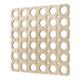Перфорированная Панель Cosca Цирко ХДФ Клён В2790хШ1020 мм / Коска.