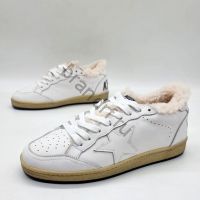 Зимние кеды Golden Goose с мехом