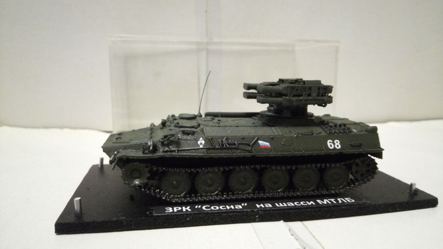 ЗРК  "Сосна"  на базе МТ-ЛБ   (1/72)