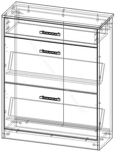 Обувница "Ева-3" М4 Таксония тёмная
