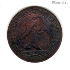 Испания 5 сентимо 1870 ОМ