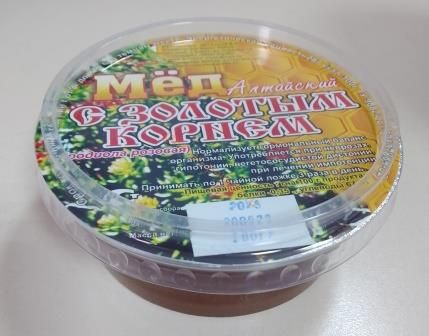 Мёд с золотым корнем, 200 гр