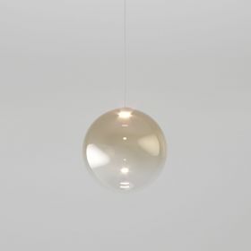 Подвесной Светильник Eurosvet 50231/1 LED Хром,Янтарный, Металл / Евросвет.