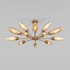Потолочная Люстра с Плафонами  Eurosvet 60140/12 Золото, Металл  / Евросвет.