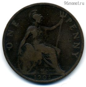 Великобритания 1 пенни 1901