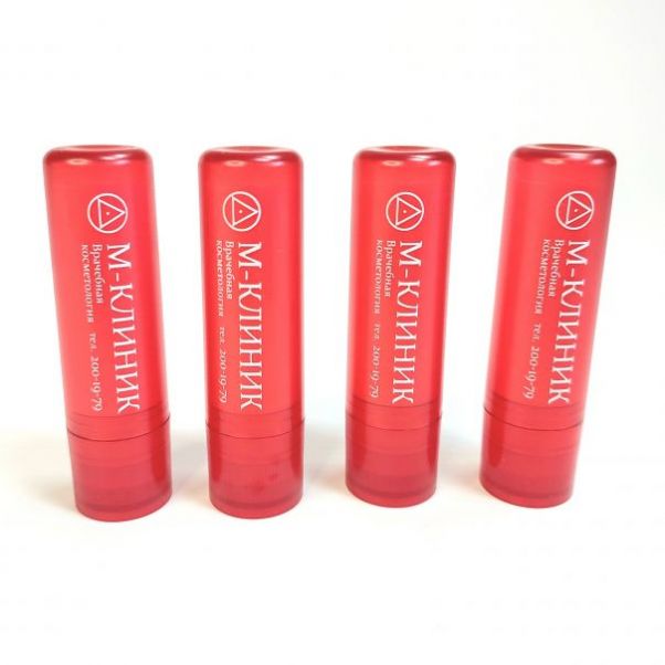 Гигиенические помады с логотипом М-КЛИНИК