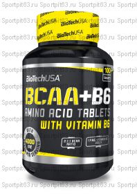 BioTech BCAA + B6 (100 tabs; 200таб)