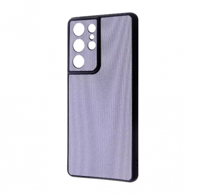 Чехол цветной Canvas для Samsung Galaxy S21 Ultra